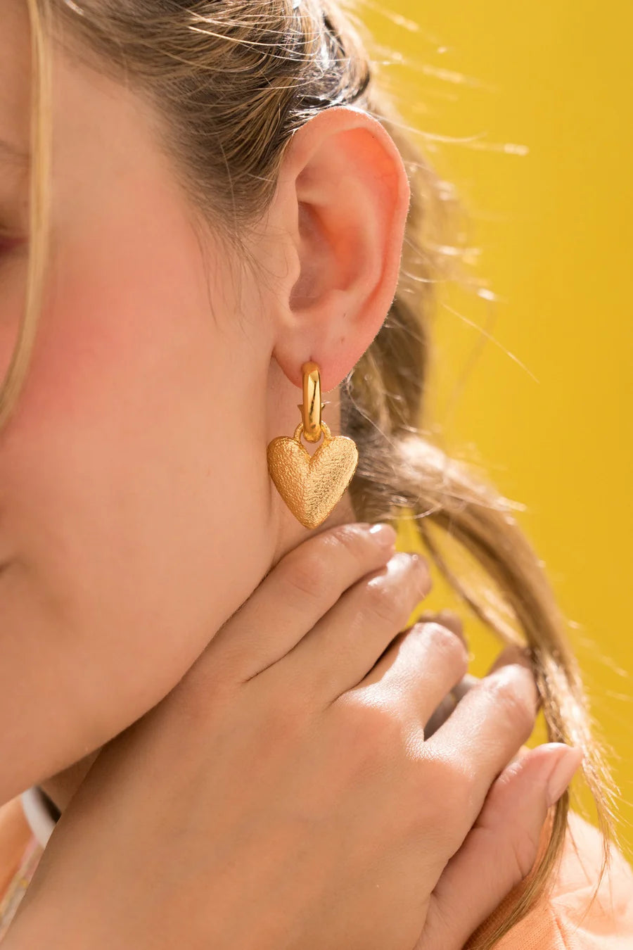 Argollas 2 en 1 Maxi Corazón