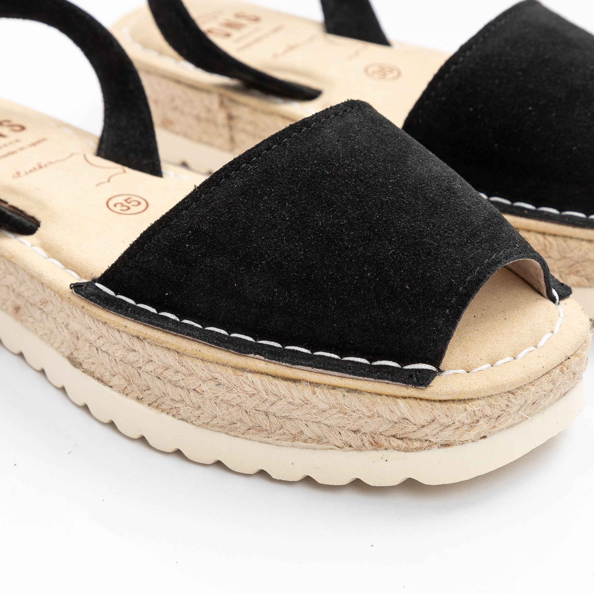 Plataforma Serraje Black