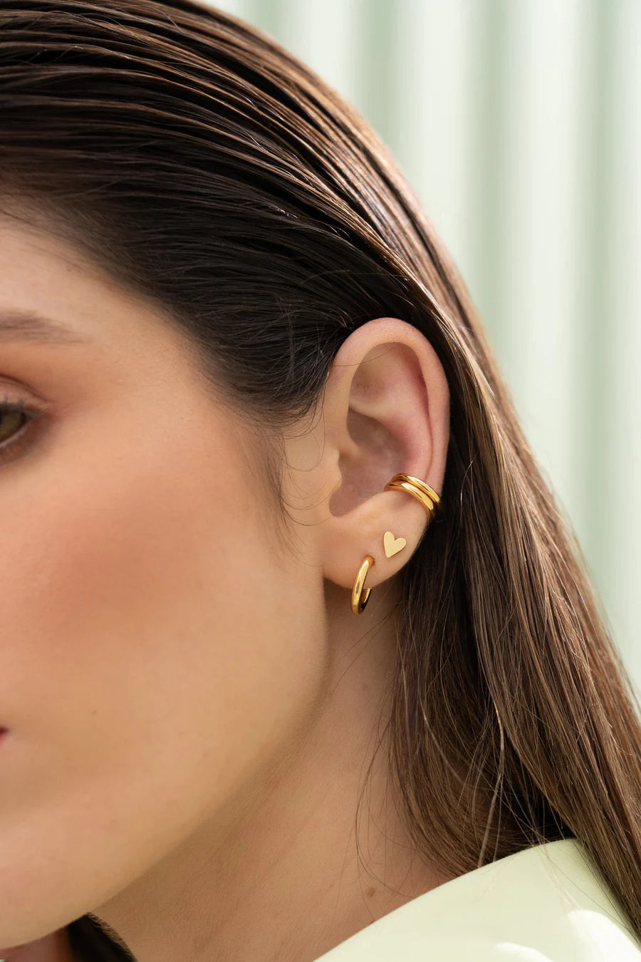 Set Aretes Avm Classic Oro
