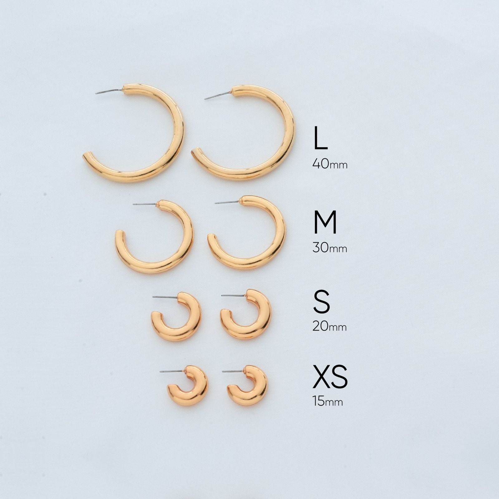Argollas Mini Oro
