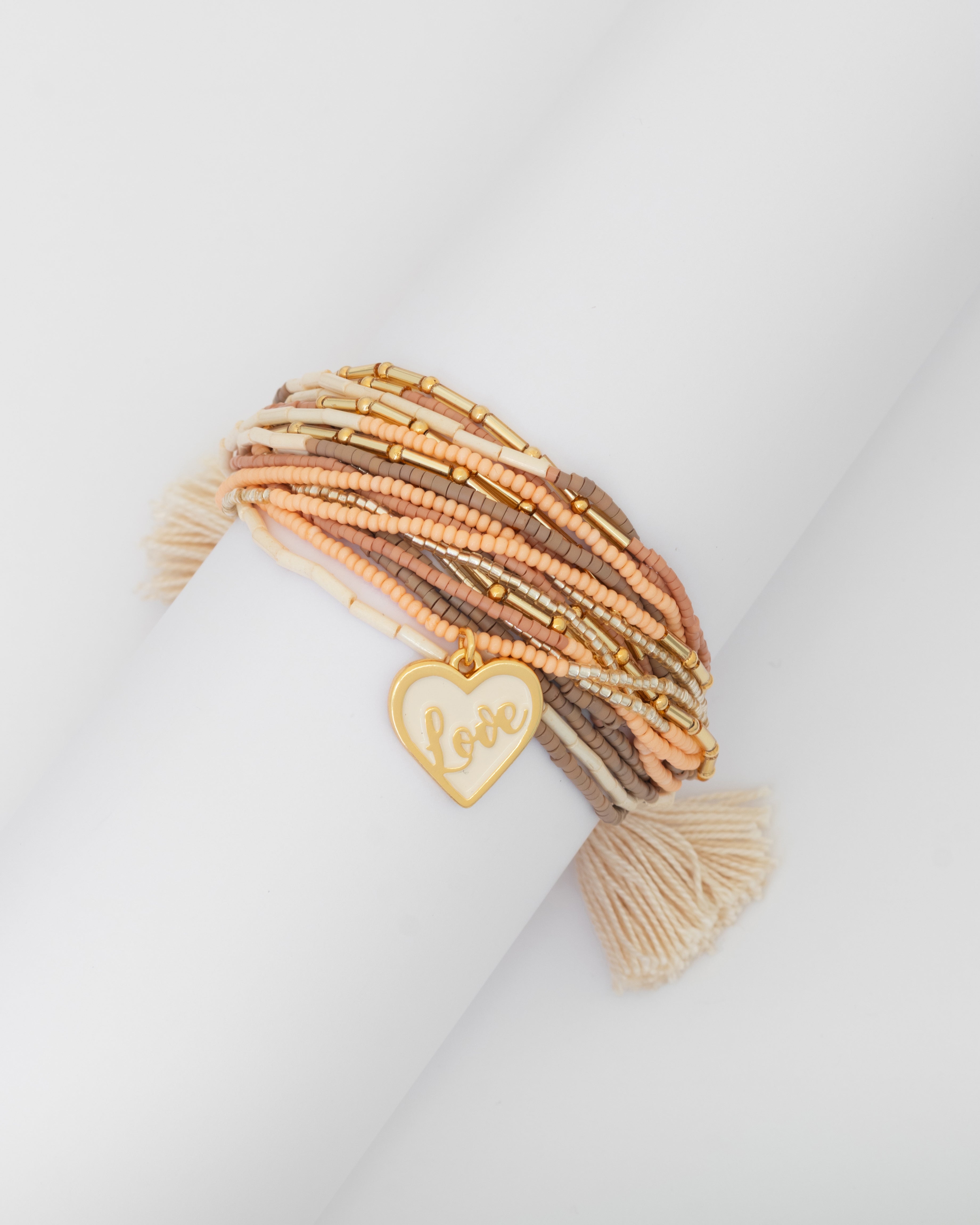 Pulsera Multi-tiras Corazón