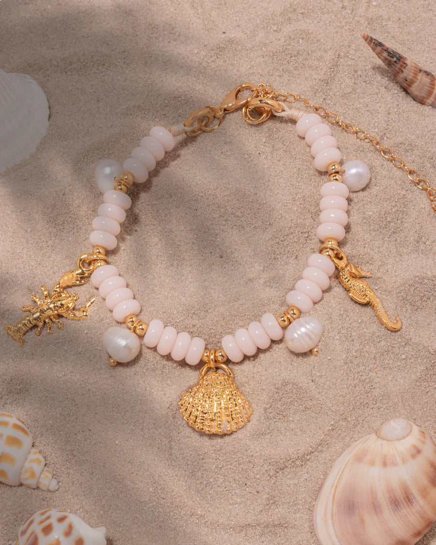 Pulsera Perla Verano + Aretes
