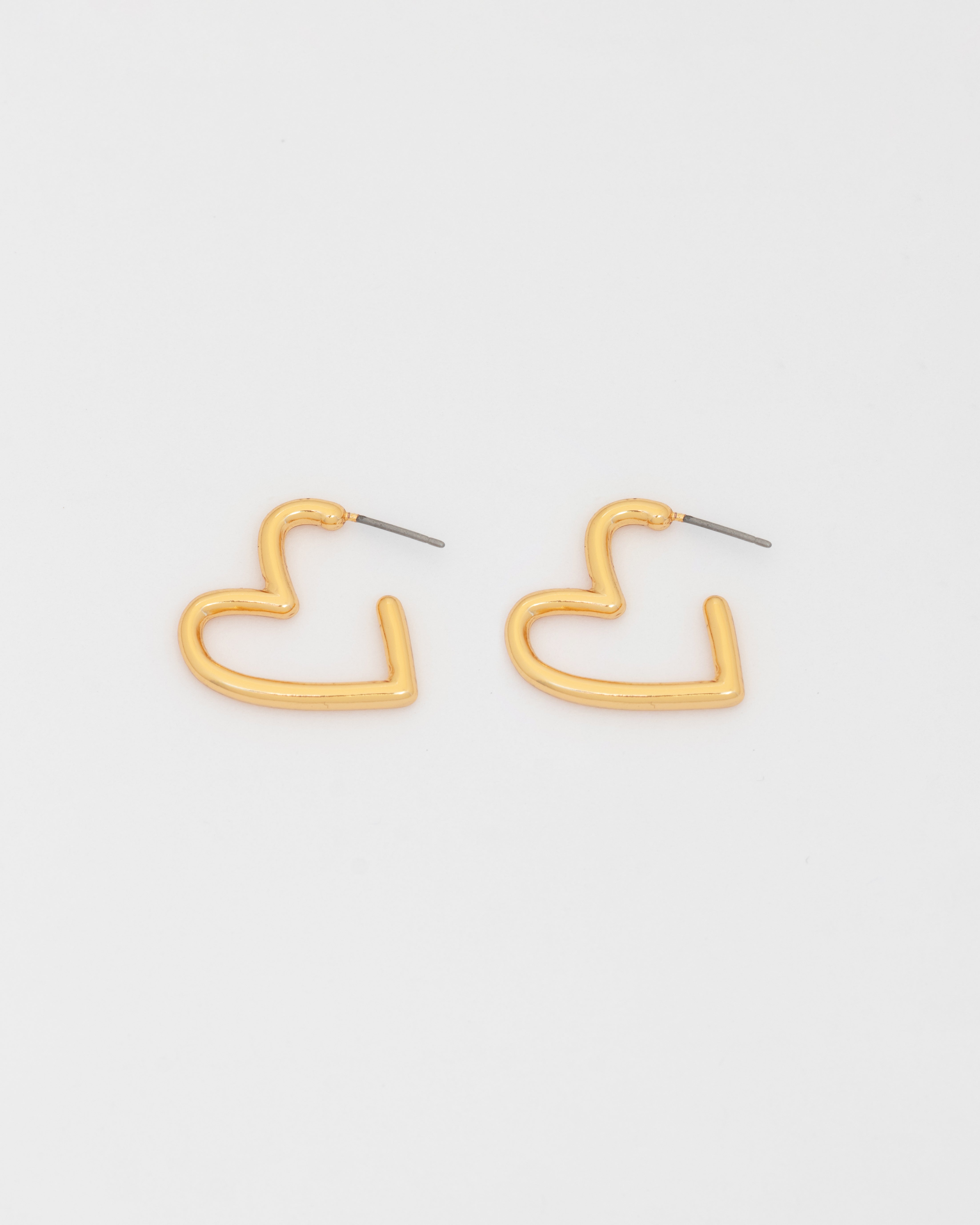 Aretes Corazón Silueta