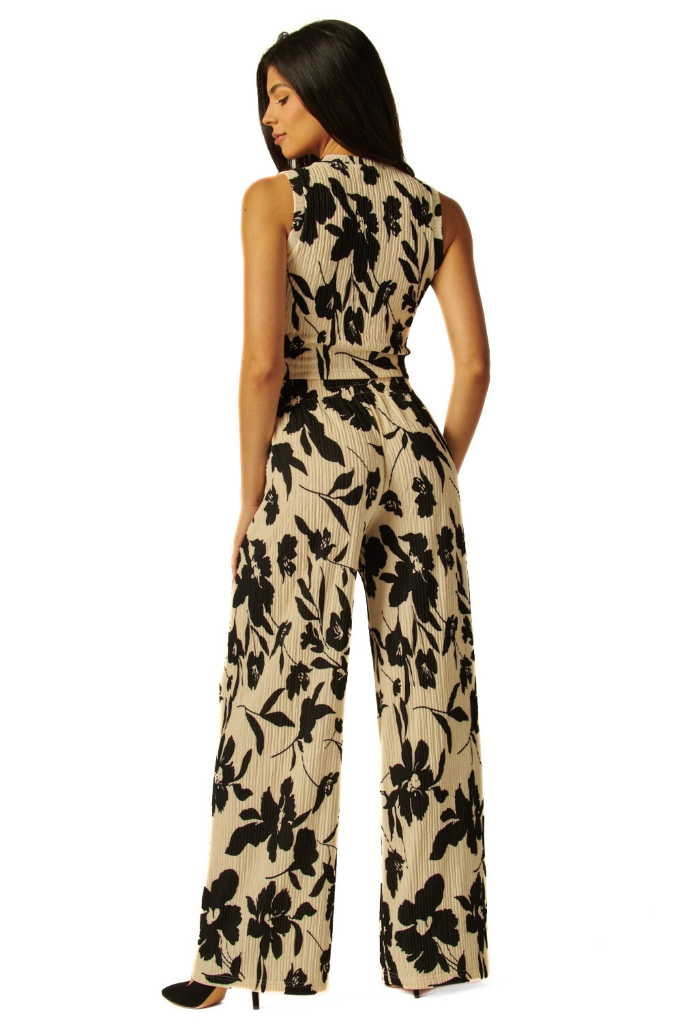 Set Bree BLK/WHT Floral