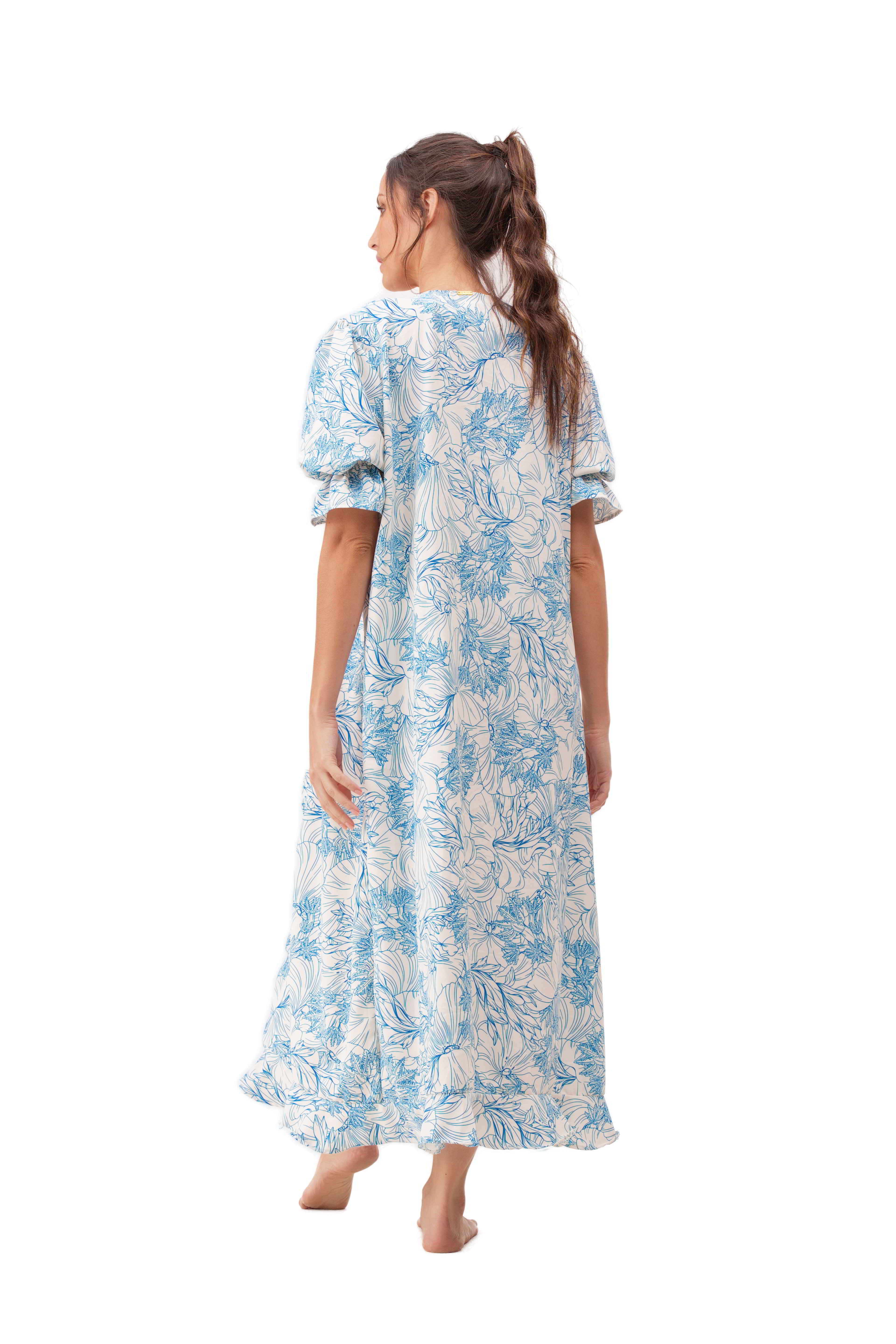 Kimono Natalia Print Litoral