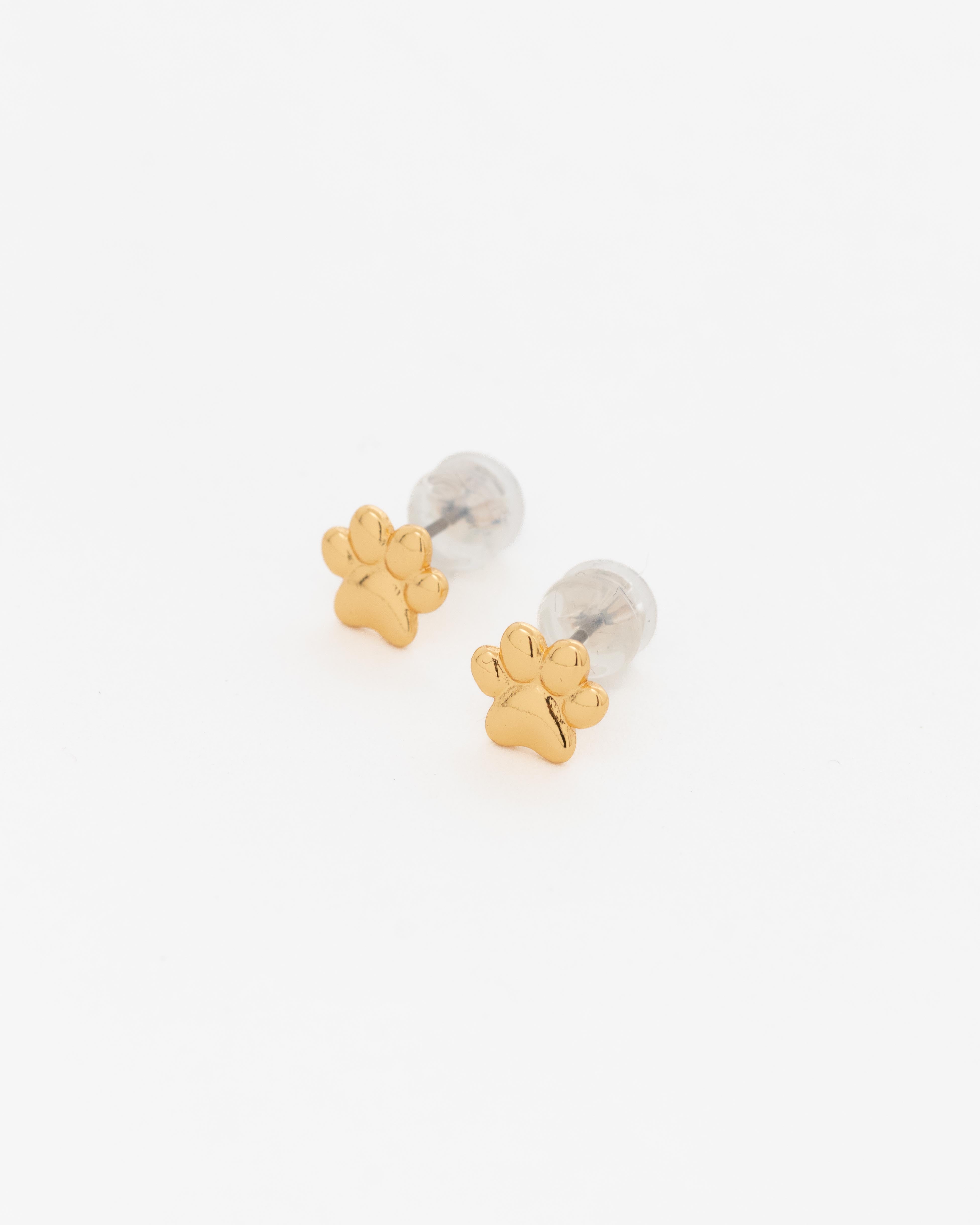 Aretes Huella Mini Gold