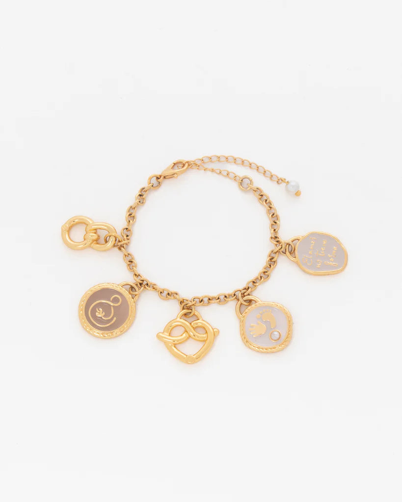Pulsera Multicharms Lazos De Amor