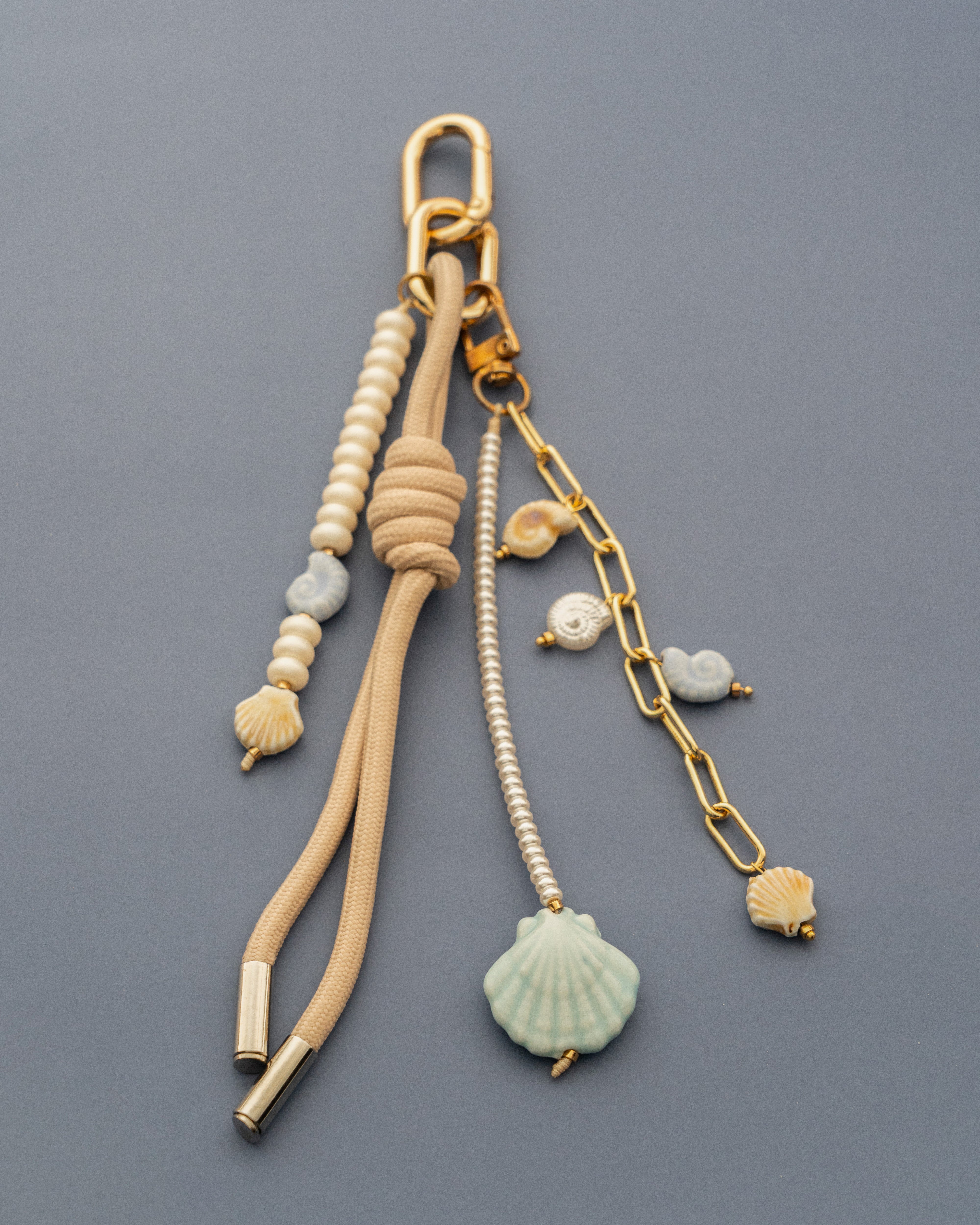 Bag Charm Concha Mar