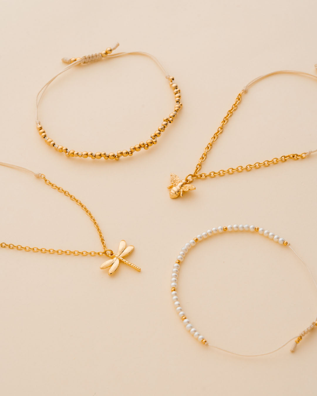 Set X5 Pulseras Libélula