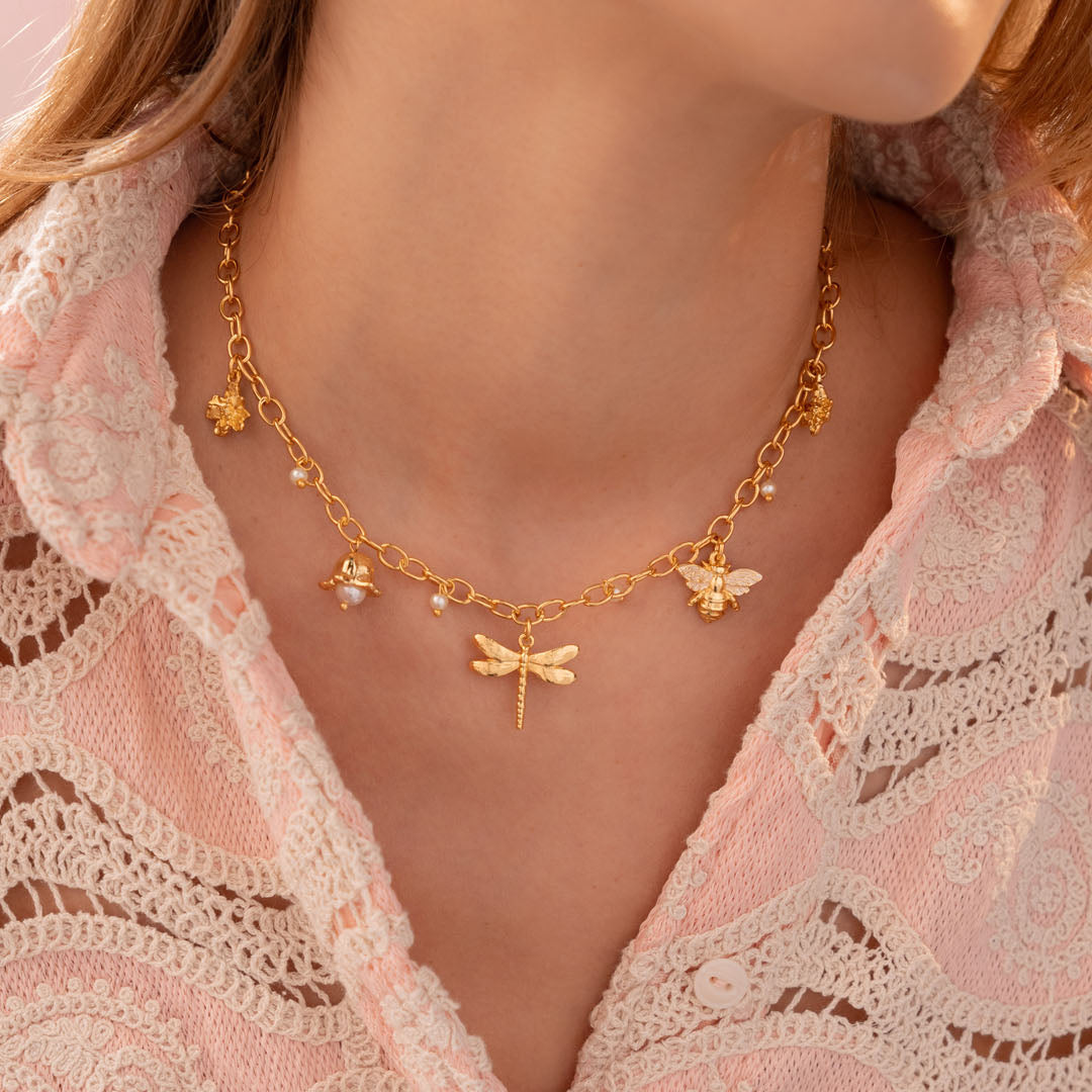 Collar Multicharms Primavera