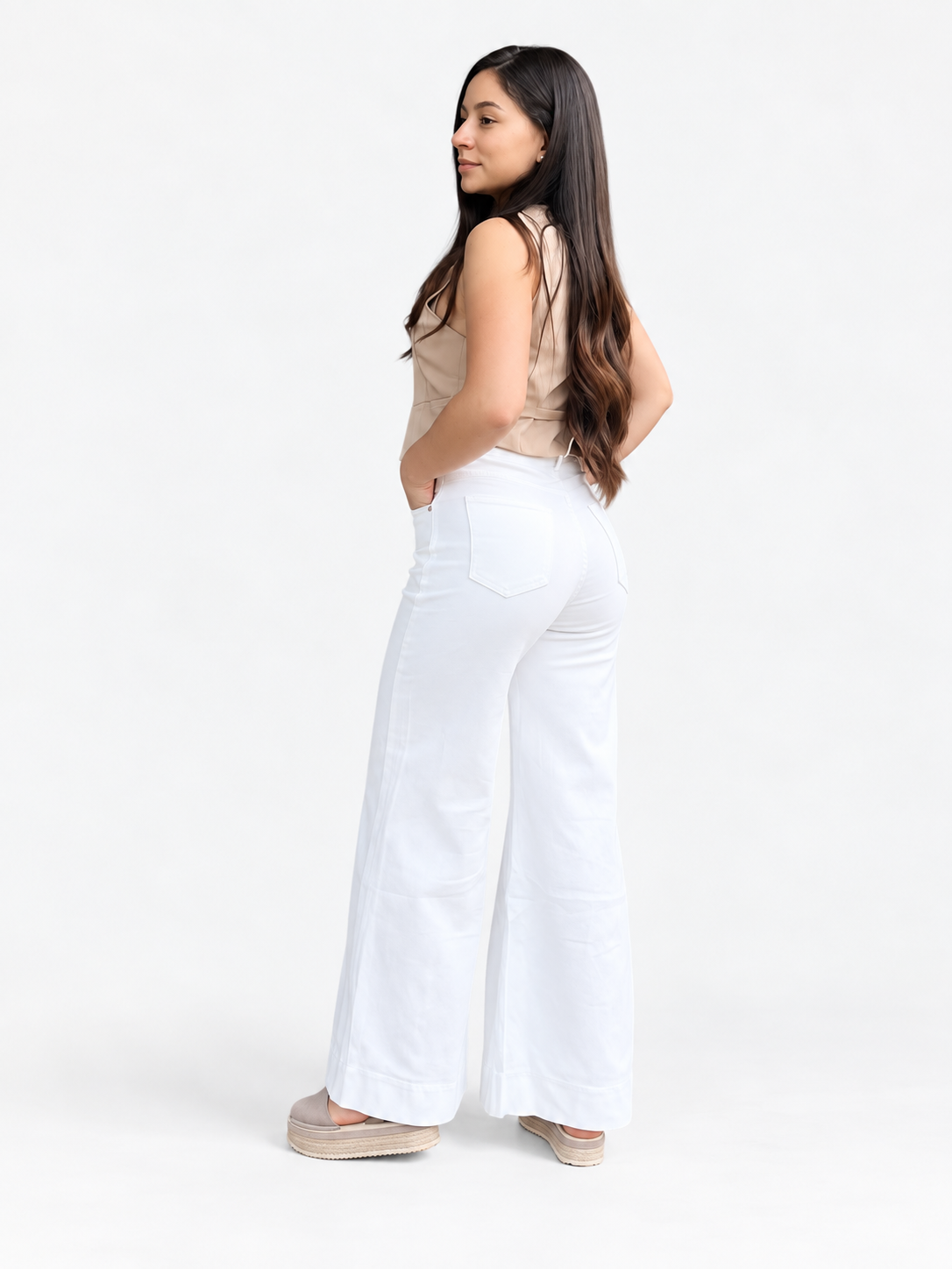 Jeans Cleo Blanco