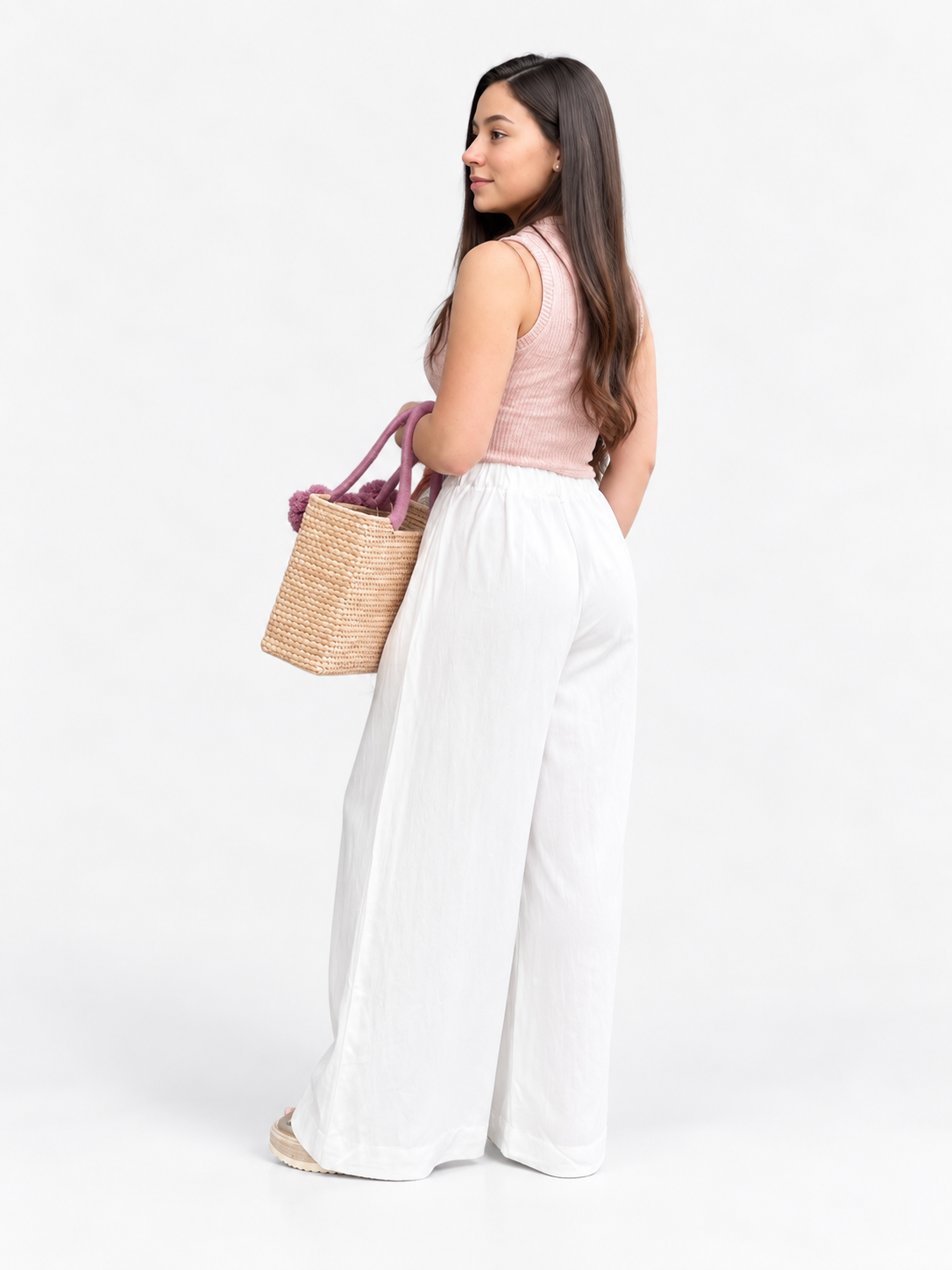 Pantalón Nora Blanco