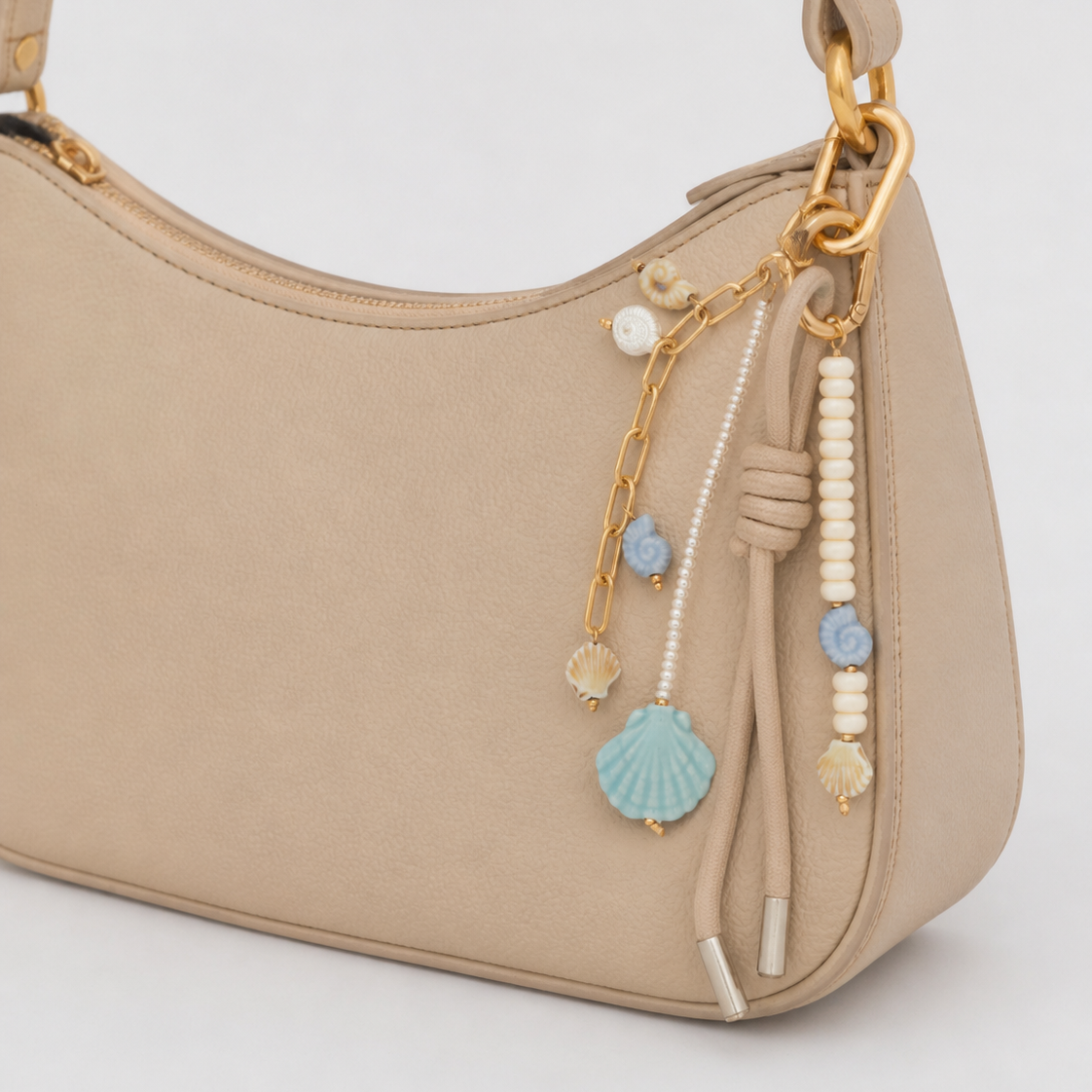 Bag Charm Concha Mar