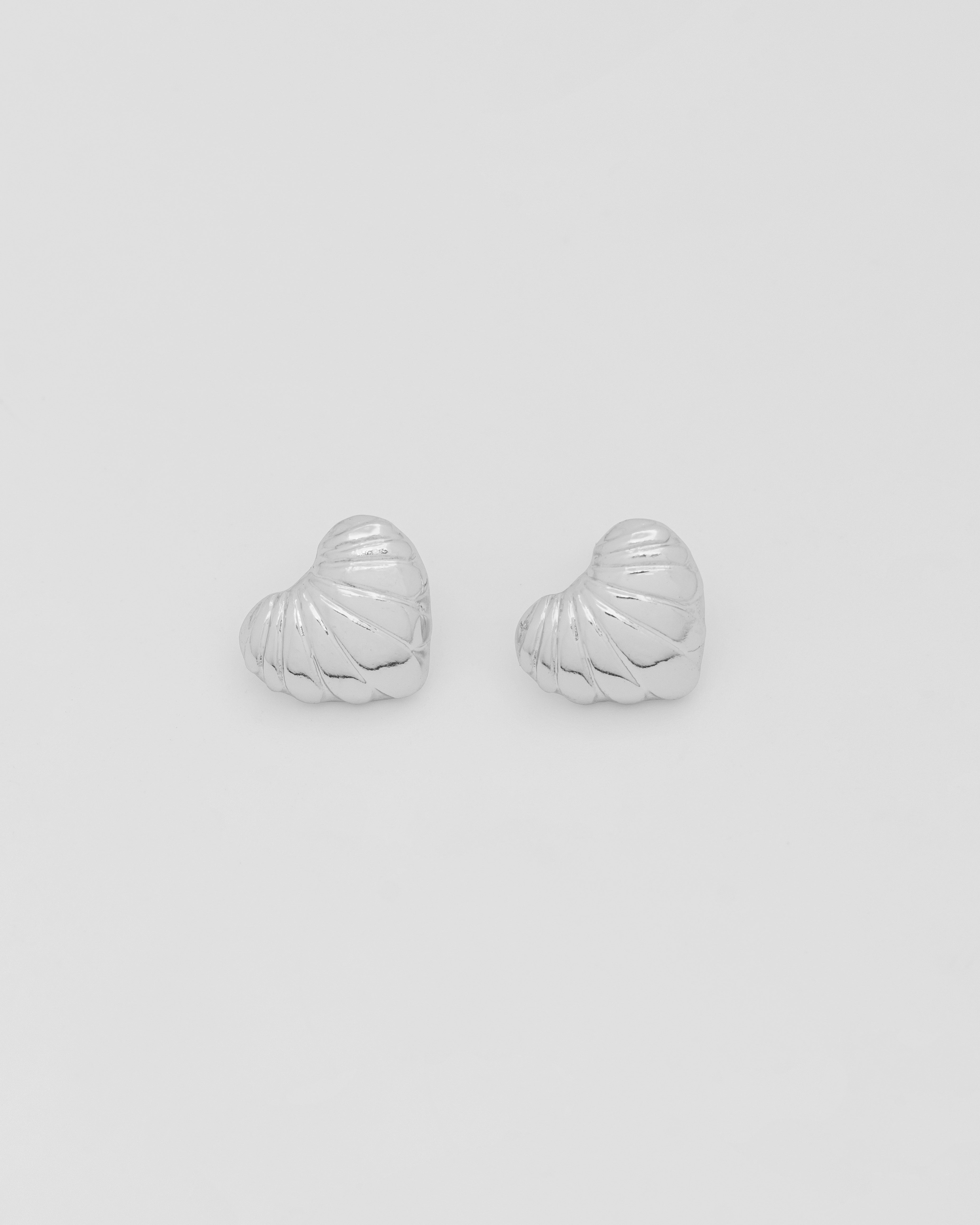 Aretes Corazón Plata