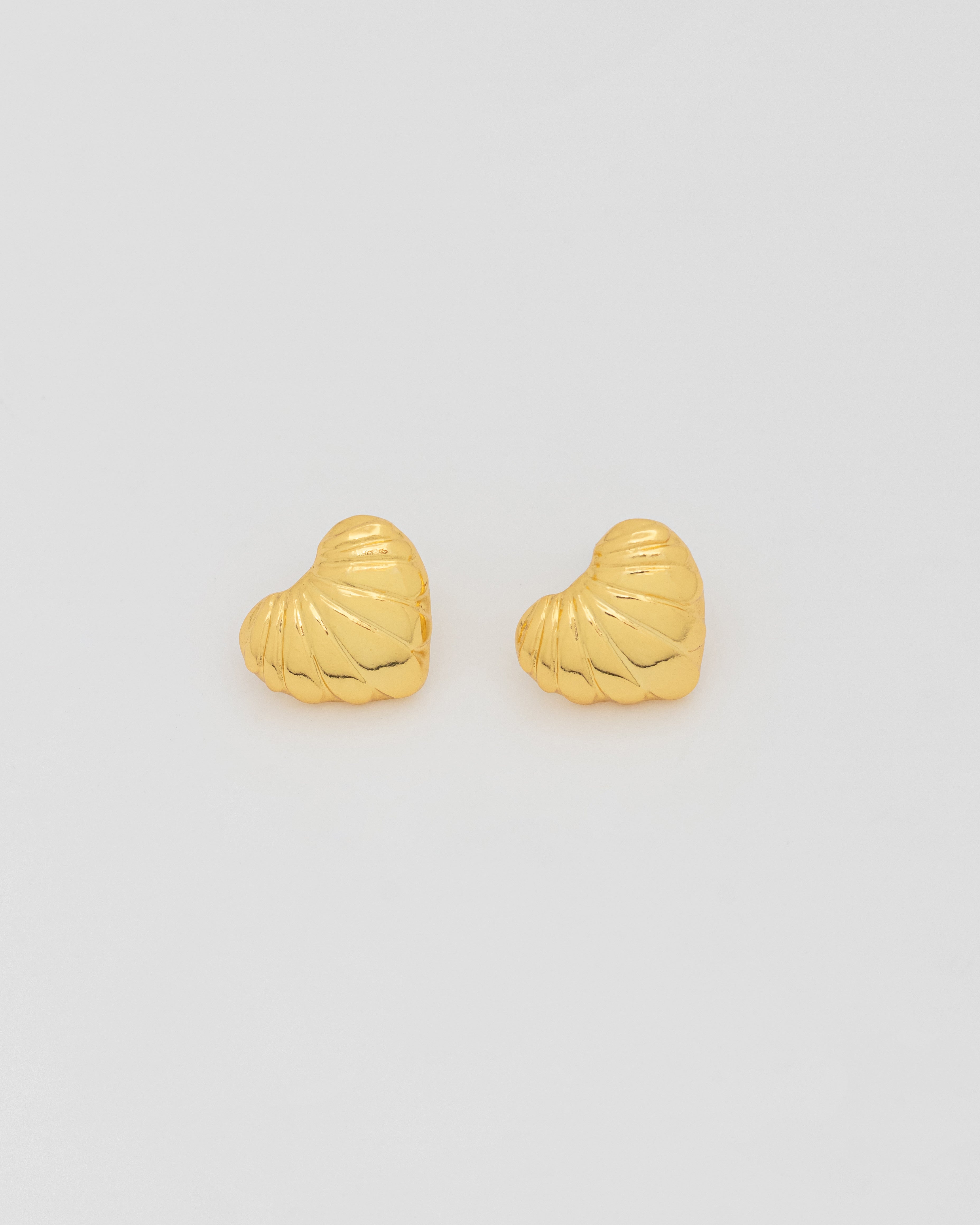 Aretes Corazón Oro