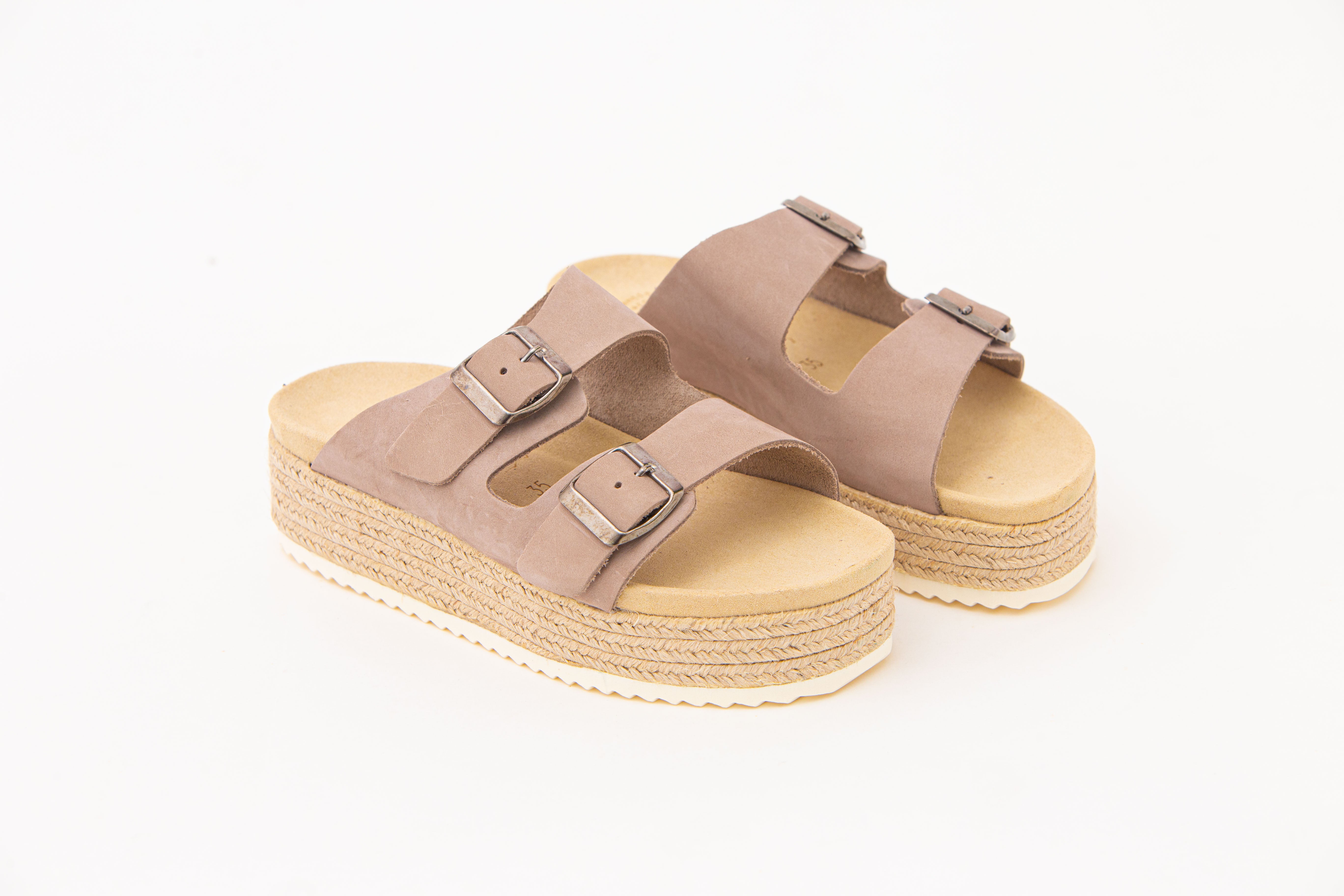 Benissa Nobuck Taupe