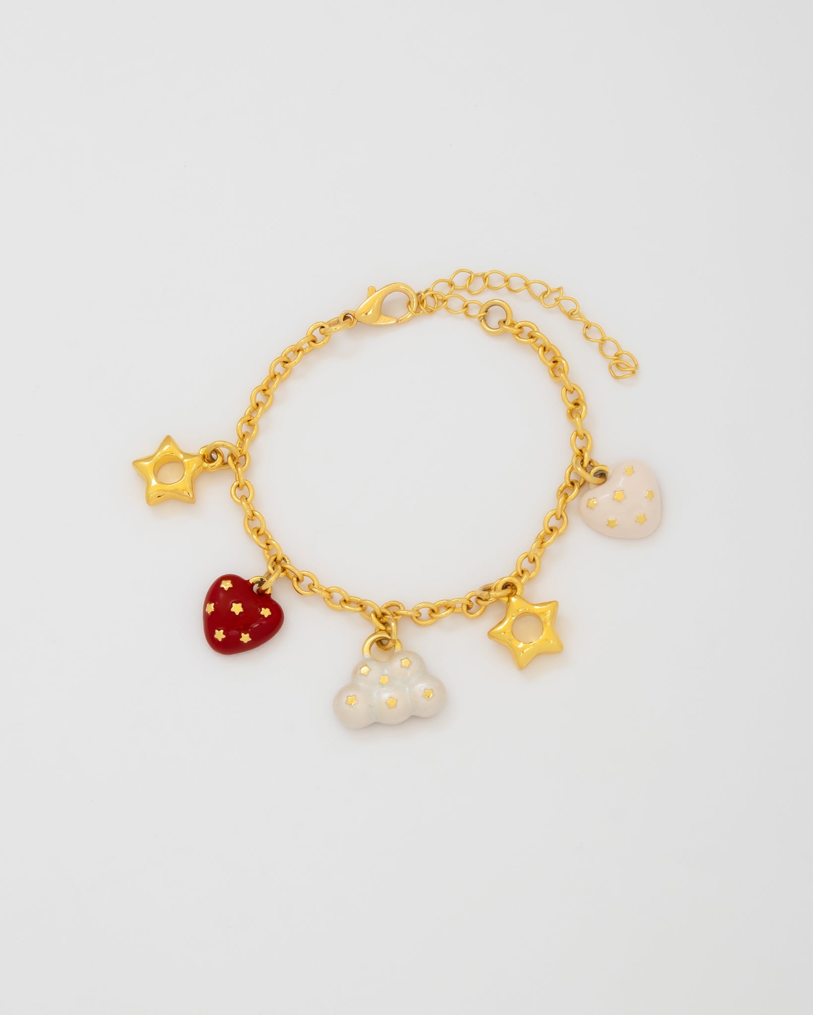 Pulsera Multicharms Nube
