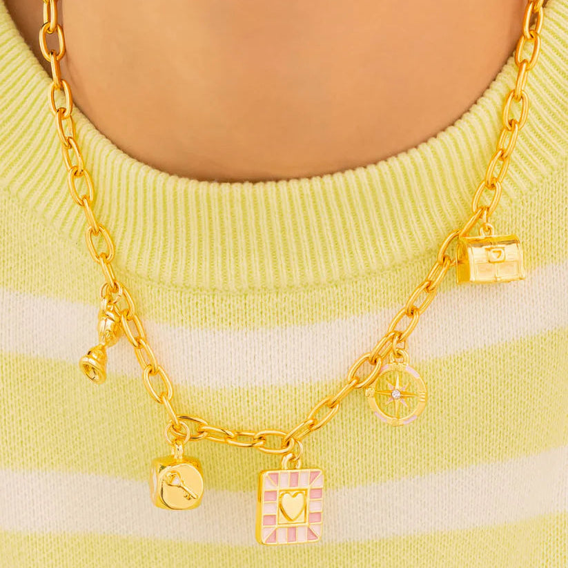 Collar Multicharms Juego De La Vida