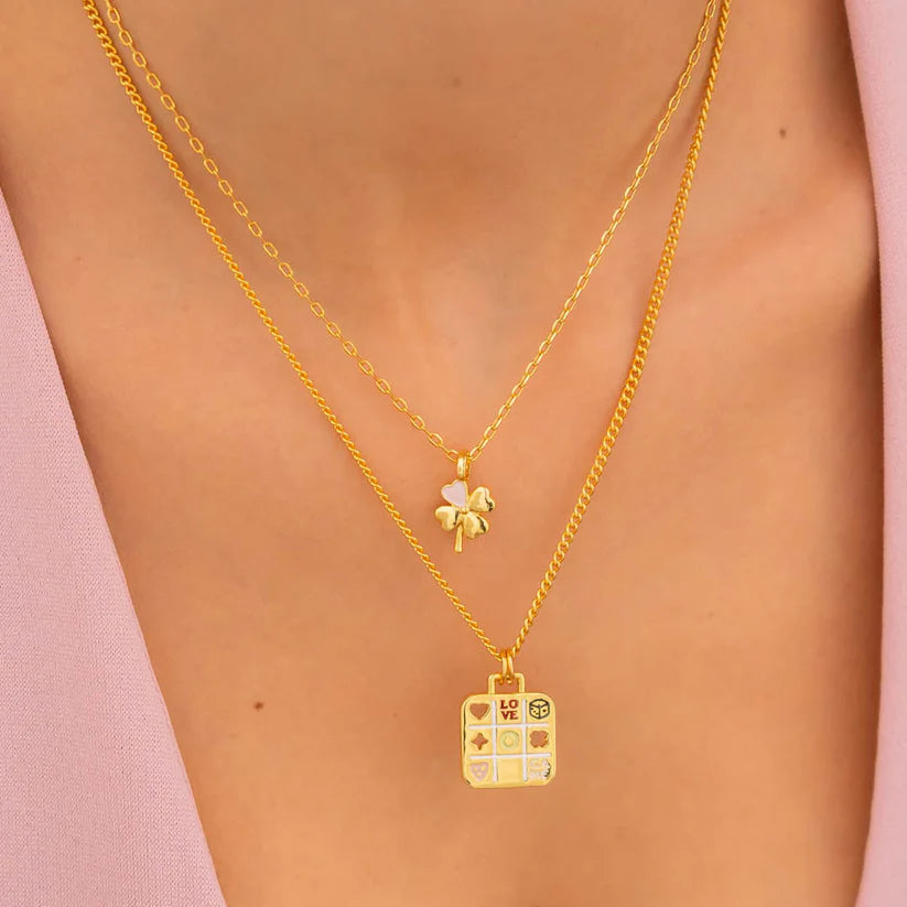 Set x 2 Collar Tablero Triqui